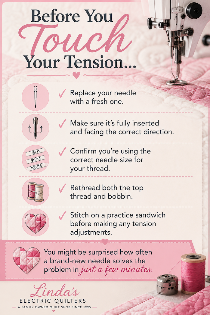 Thread breaking checklist