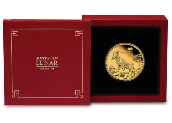 NEW ARRIVALS: 2027 Australian Lunar Goat Coins