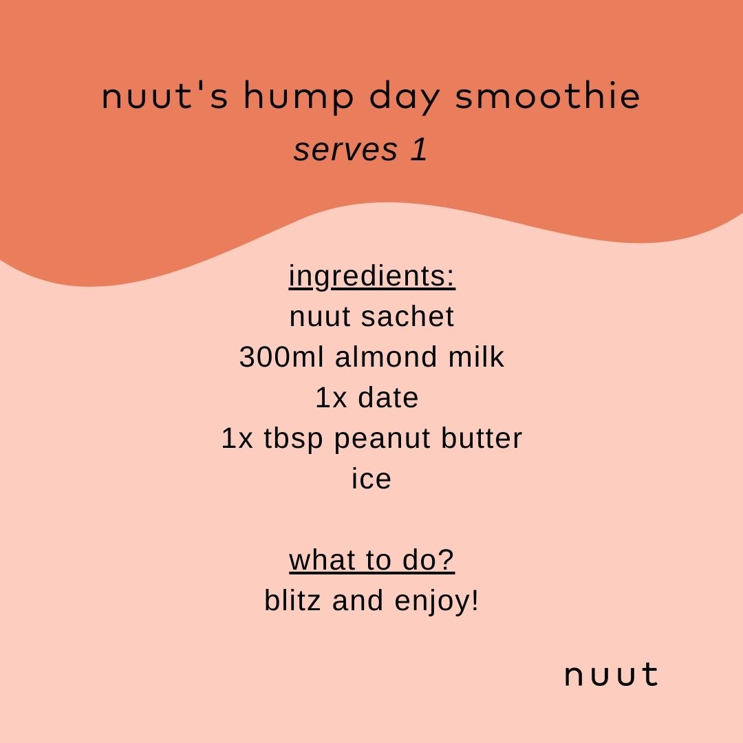your hump day fuel 🤩 Nuut