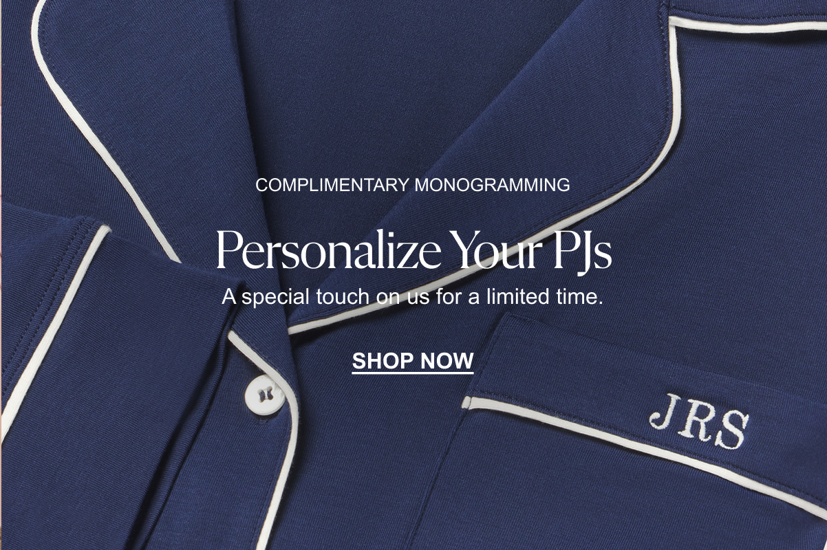 Personalize Your PJs 