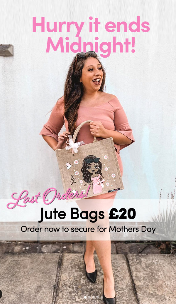 {test} £20 Jute Bags Toxic Fox