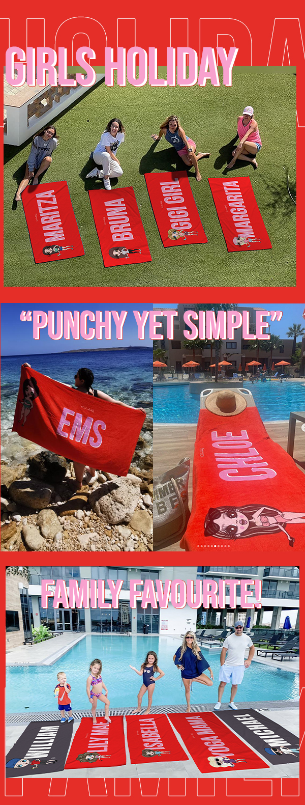 Meet The Group Fave! NEW Name Towels Toxic Fox