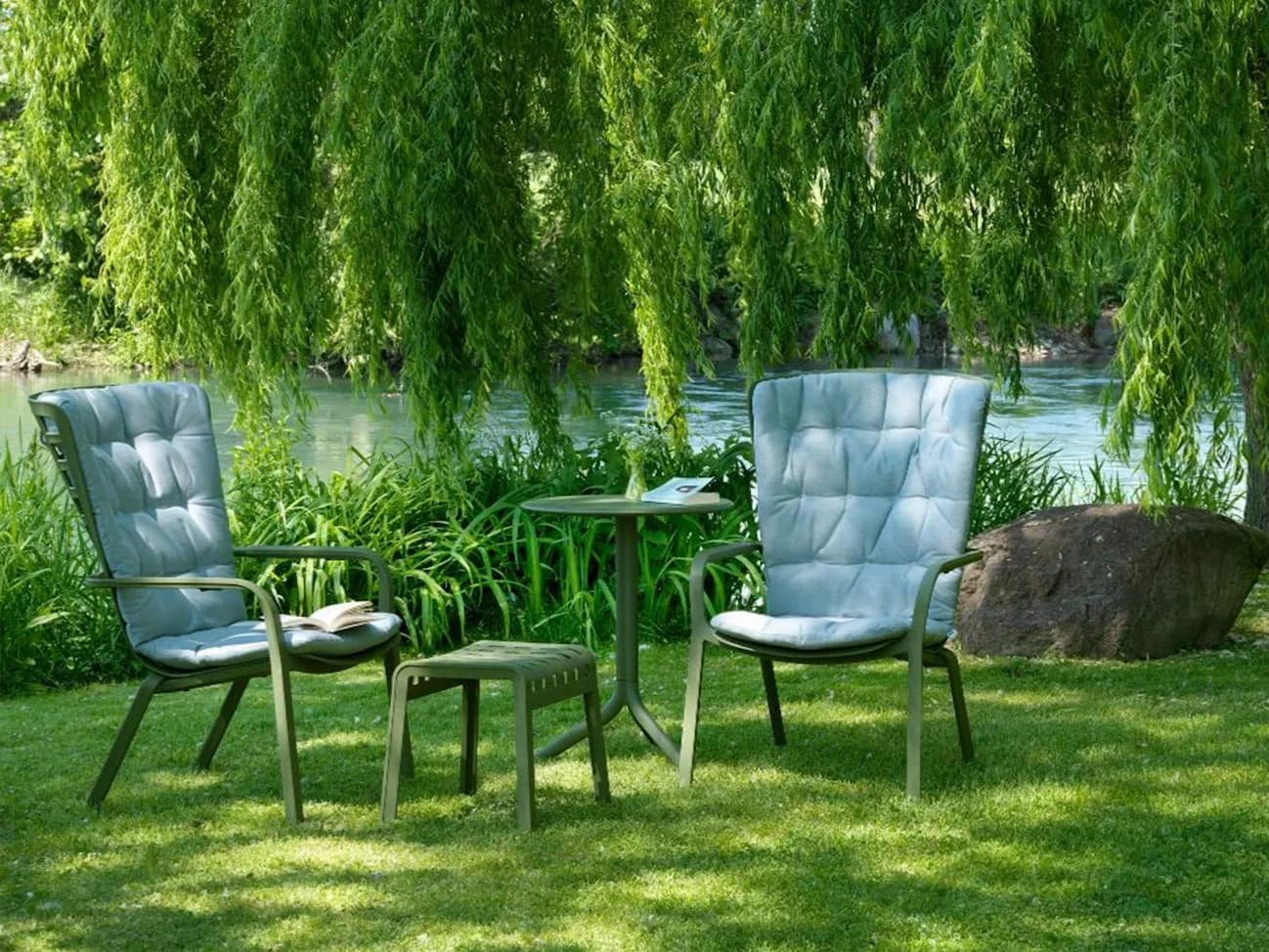 Nardi Folio four piece outdoor lounge setting