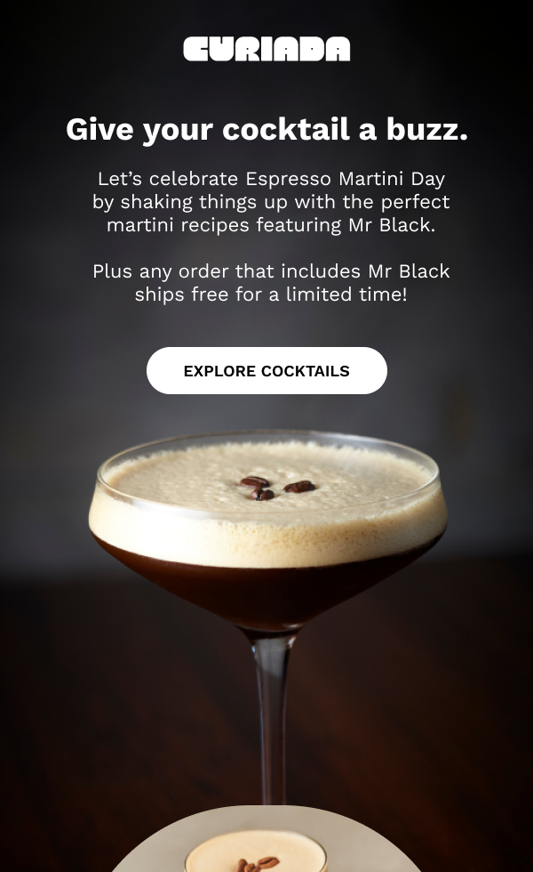 CCH Mr Black Espresso Martini Curiada