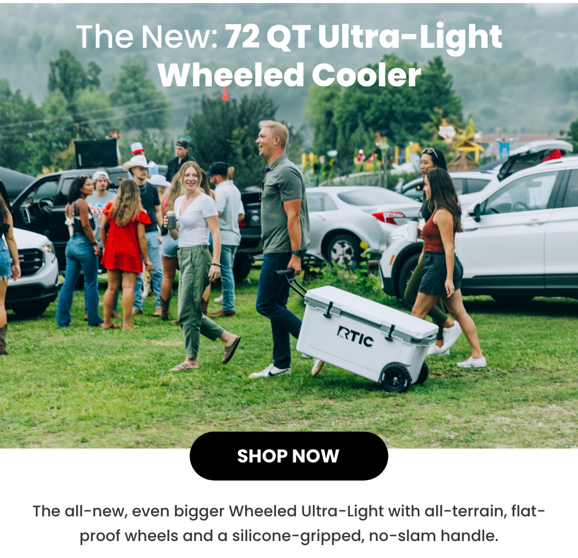 The New: 72 QT UL Wheeled Cooler