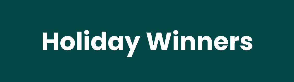 Holiday Winners