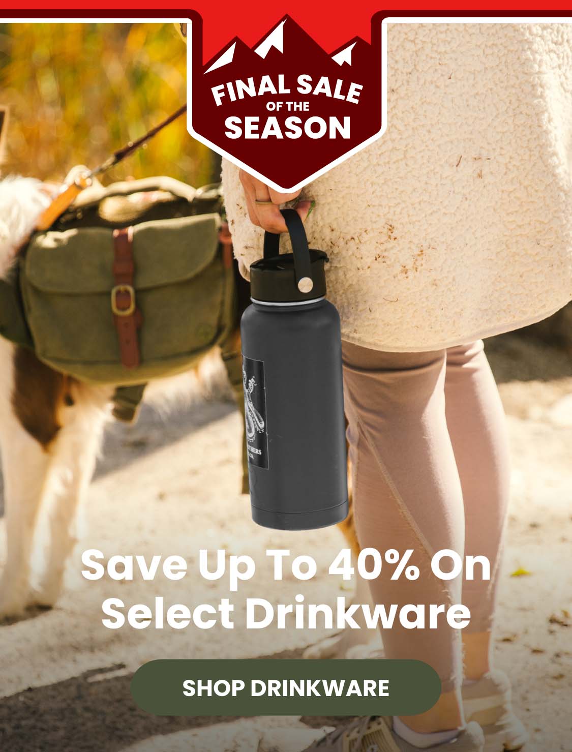 Save Up To 40% on Select Drinkware