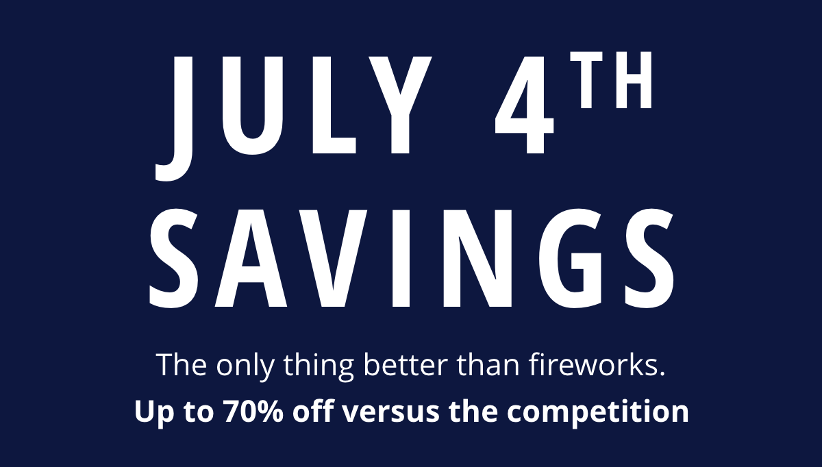 July 4th Savings