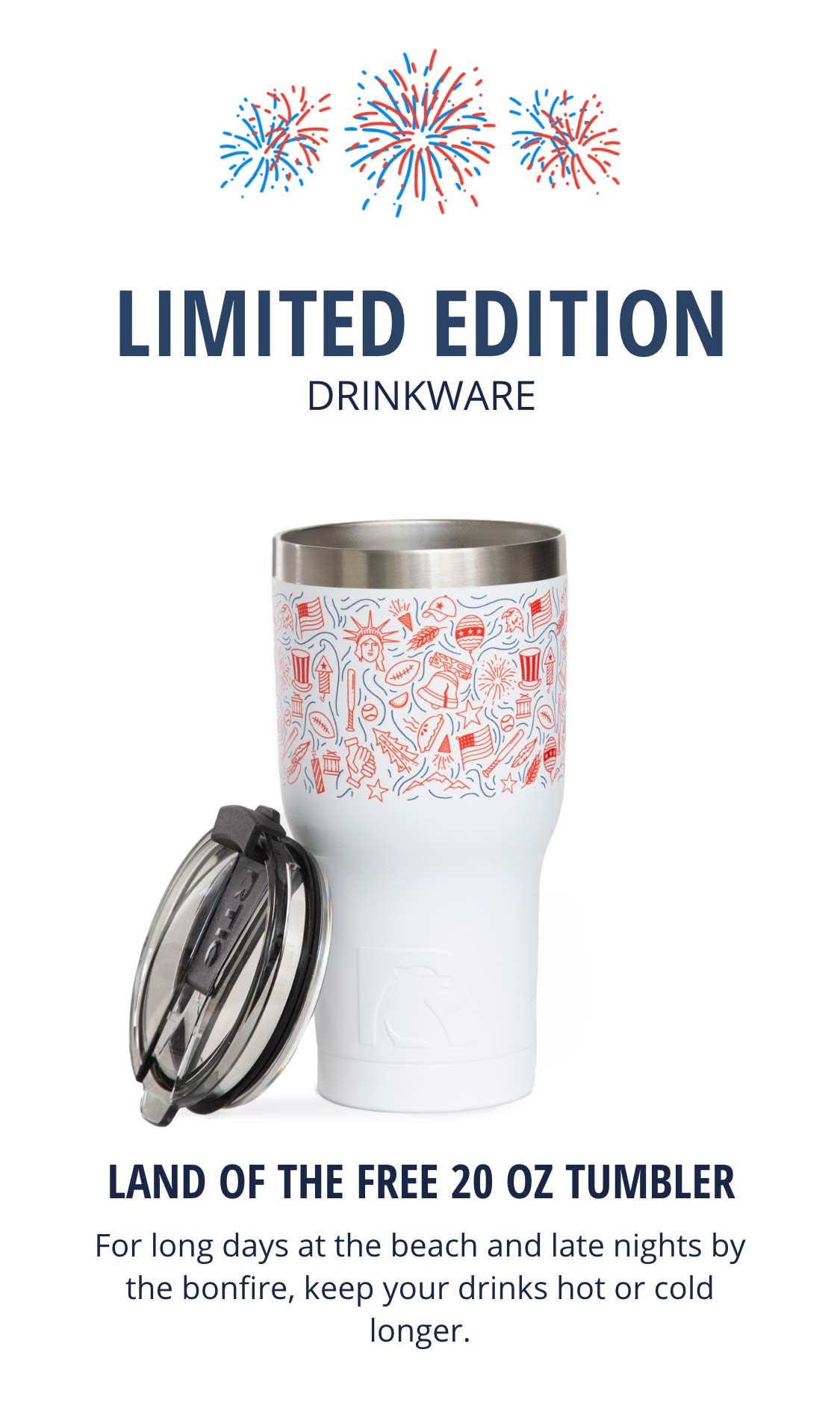 Land of the Free Tumbler