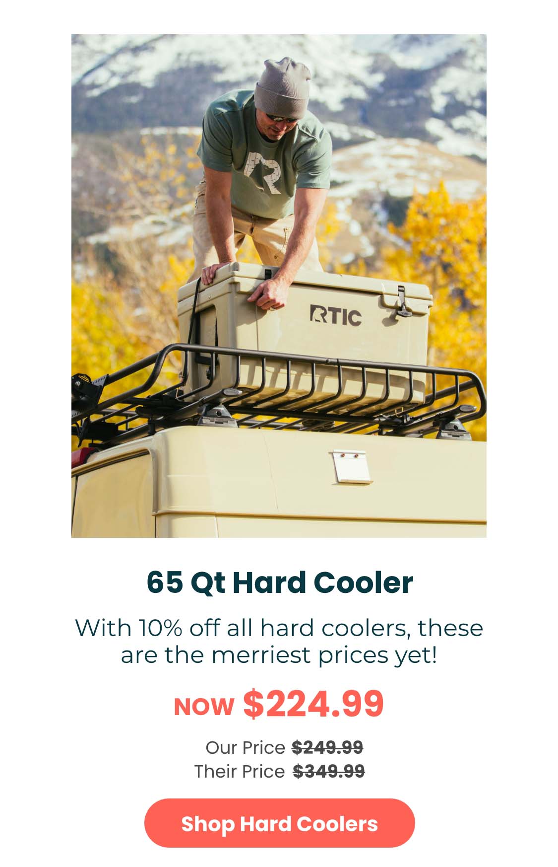 65 QT Hard Cooler
