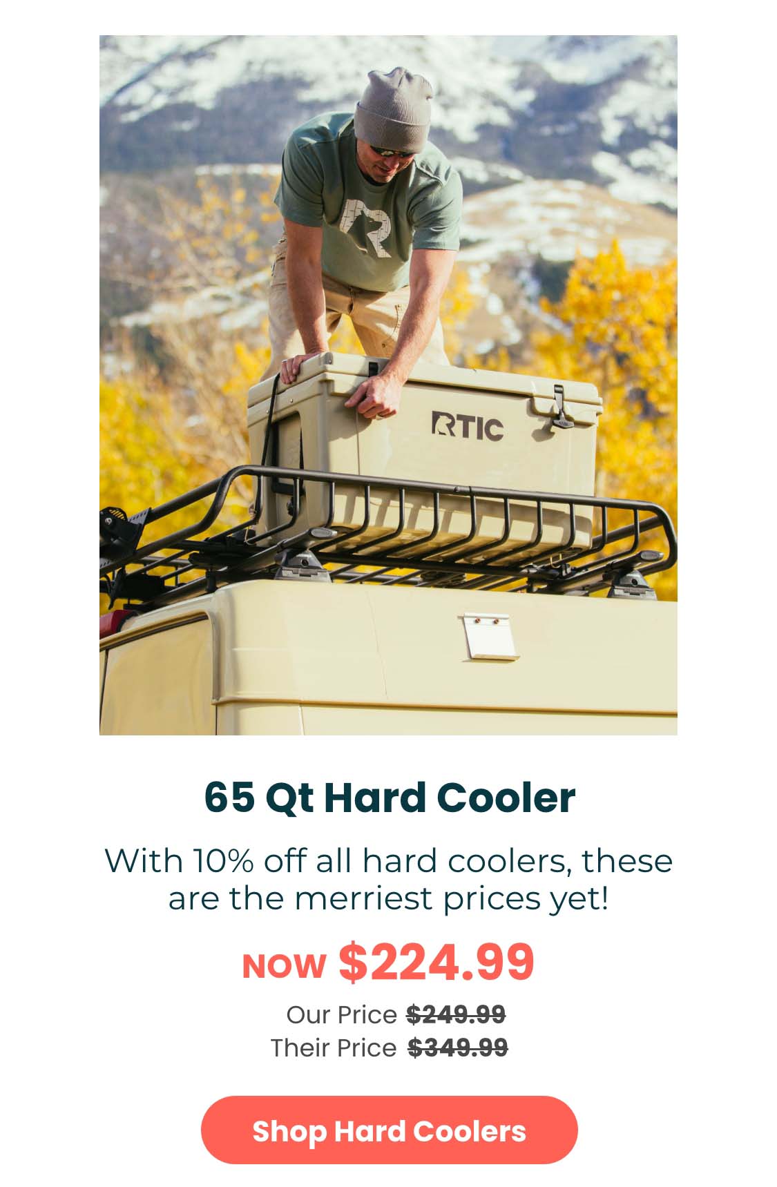 65 QT Hard Cooler