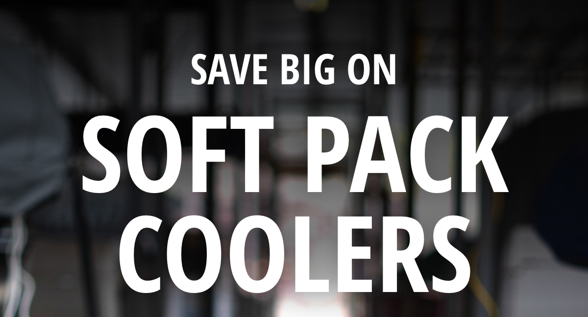 Save Big on Soft Pack Coolers