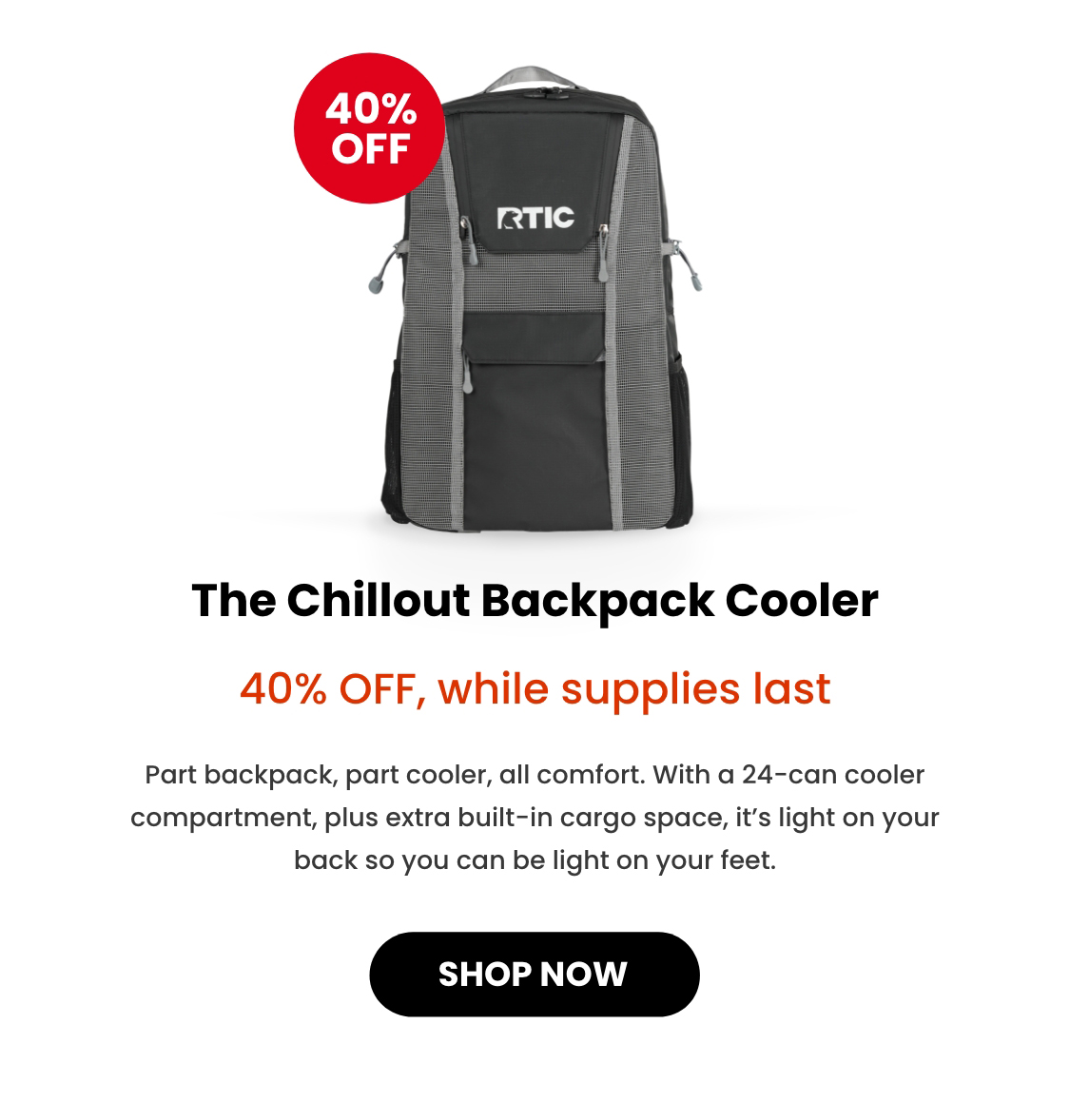 Chillout Backpack Cooler