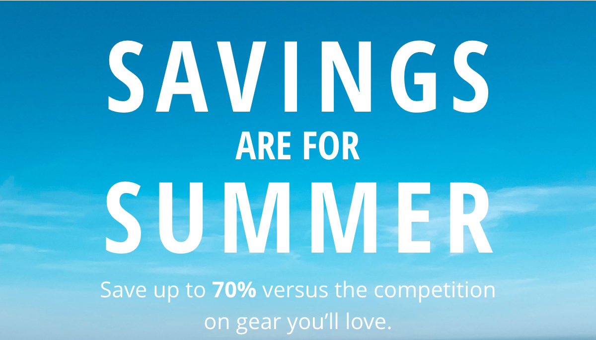 Savings are for summer