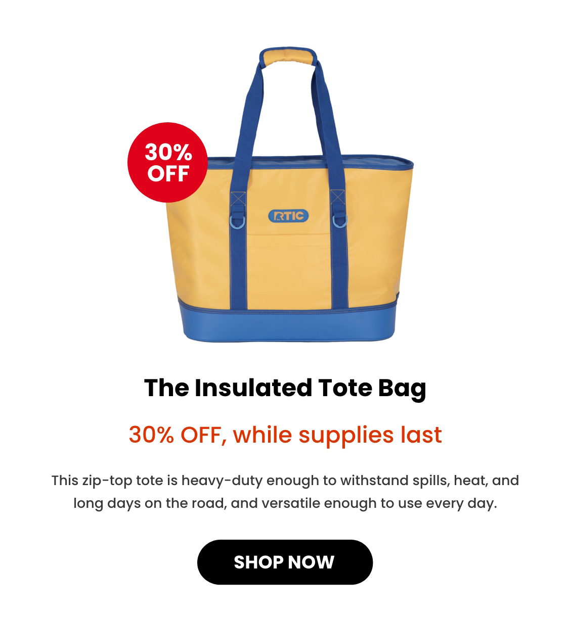 Insulated Tote