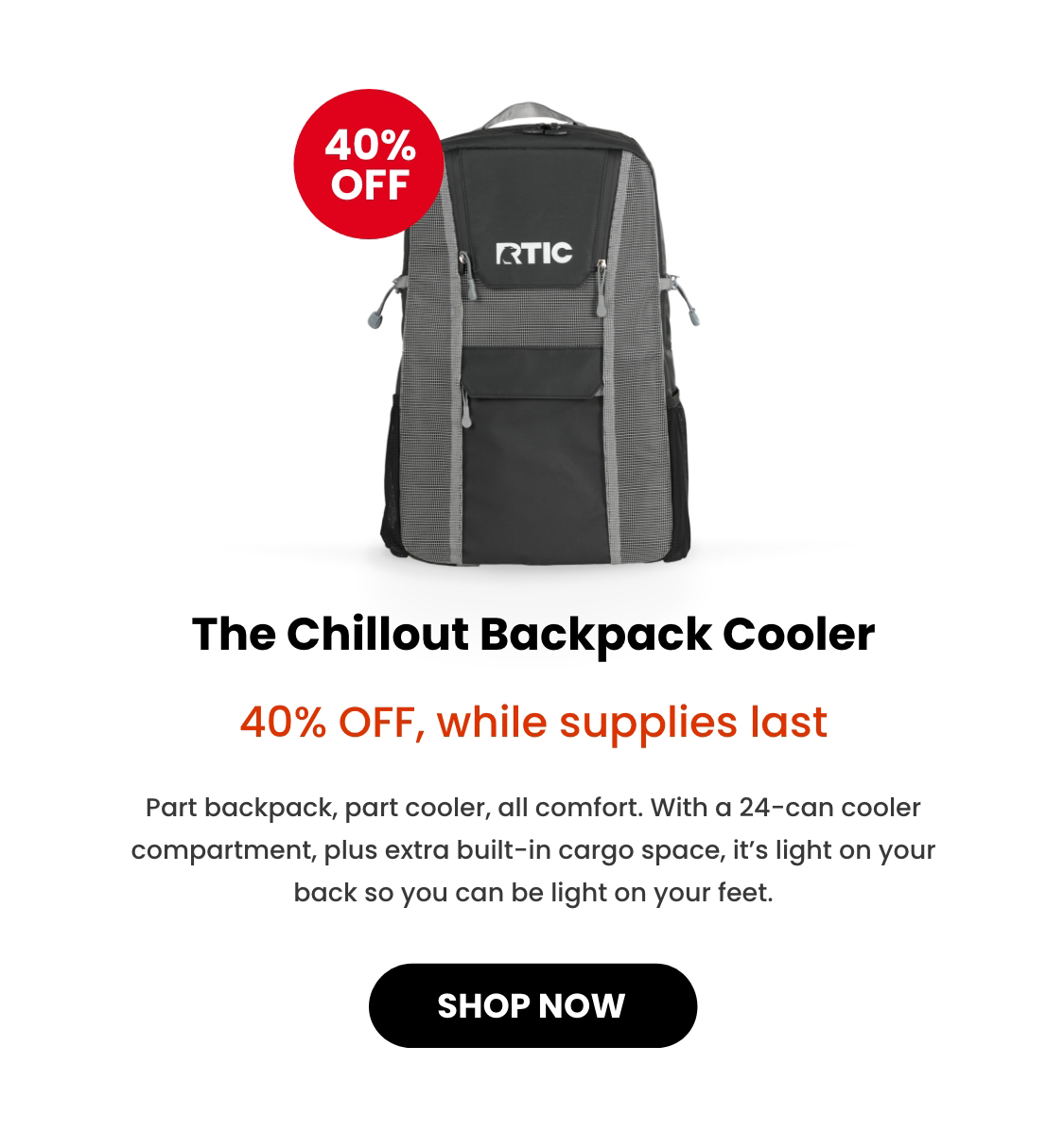 Chillout Backpack Cooler