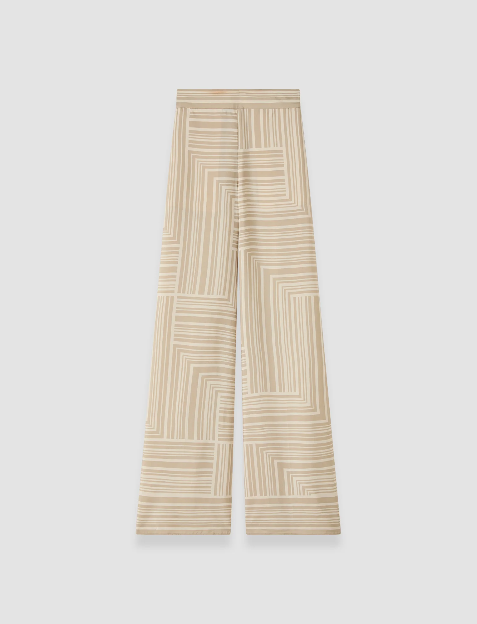 Dijon Printed Silk Trousers