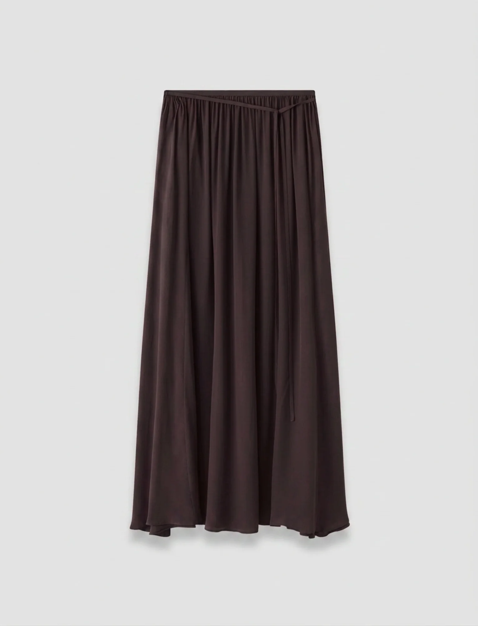 Elba Silk Blend Crepe Skirt