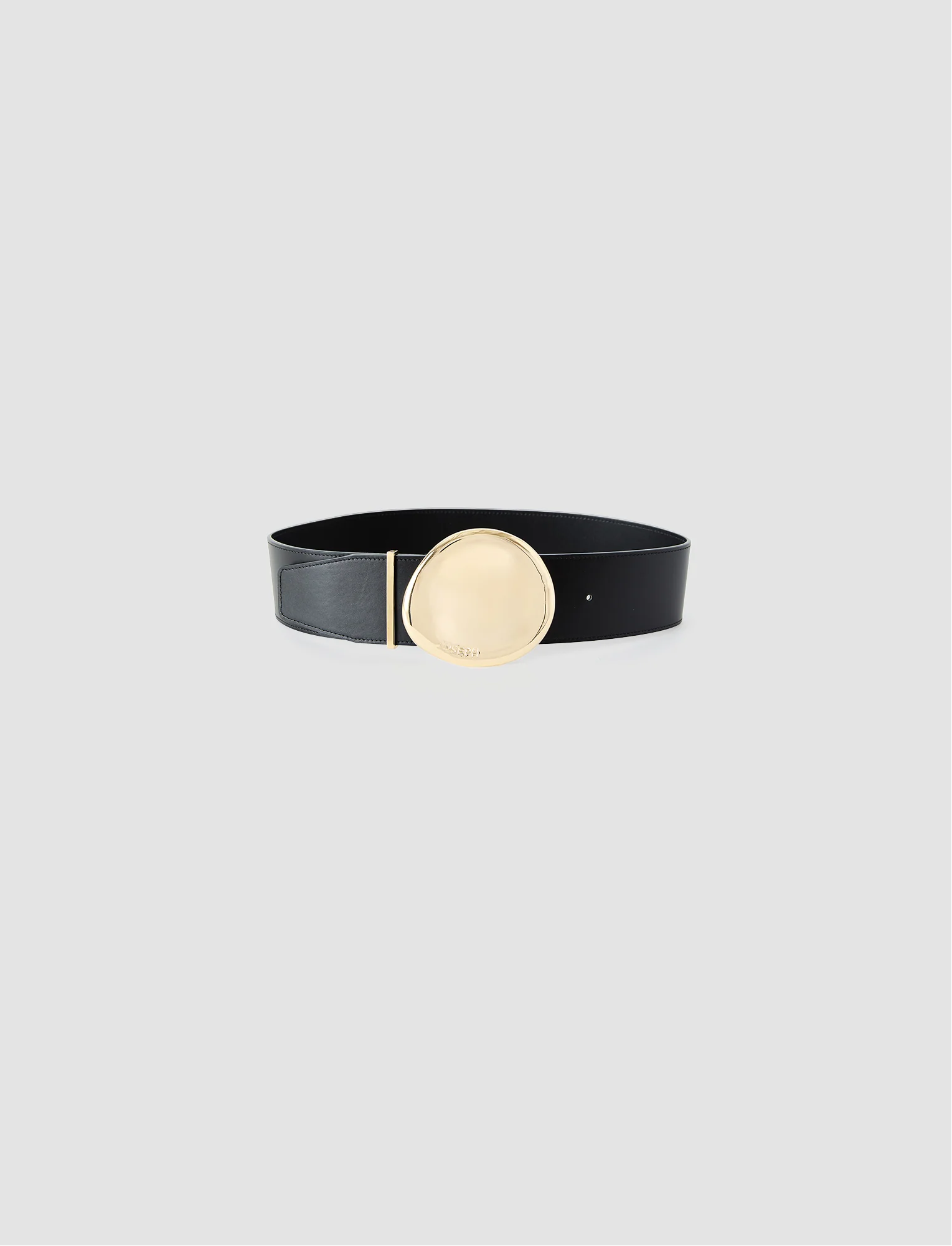 Elodie Bean Wide Leather Belt
