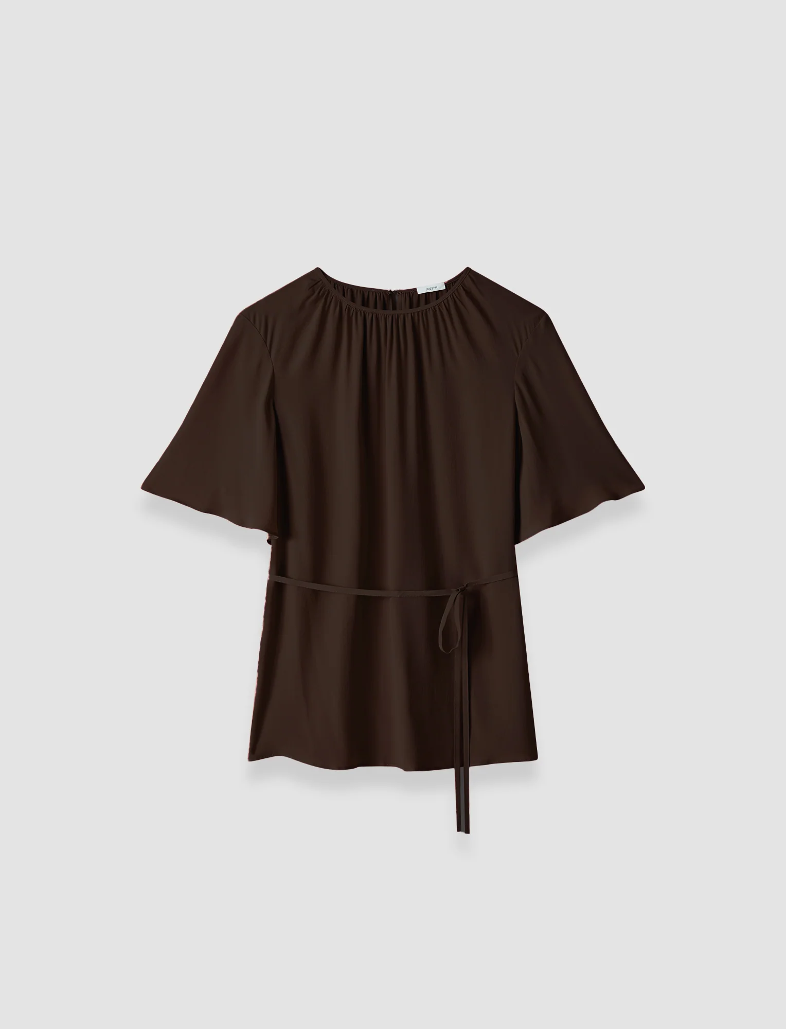 Libby Silk Blend Crepe Top