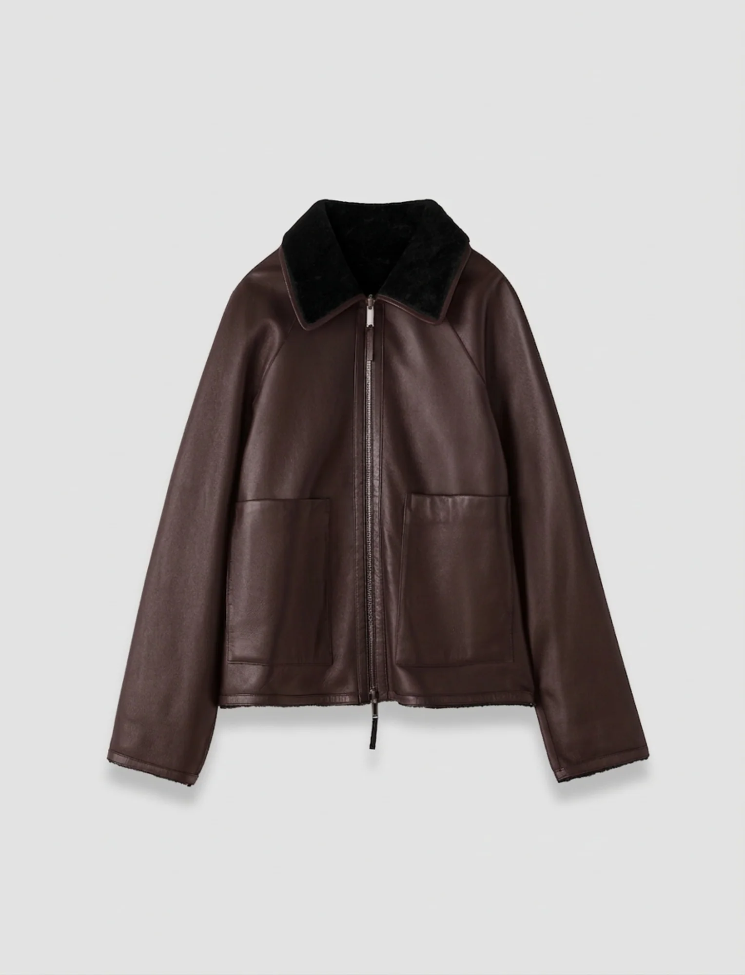 Kyro Reversible Soft Shearling Jacket