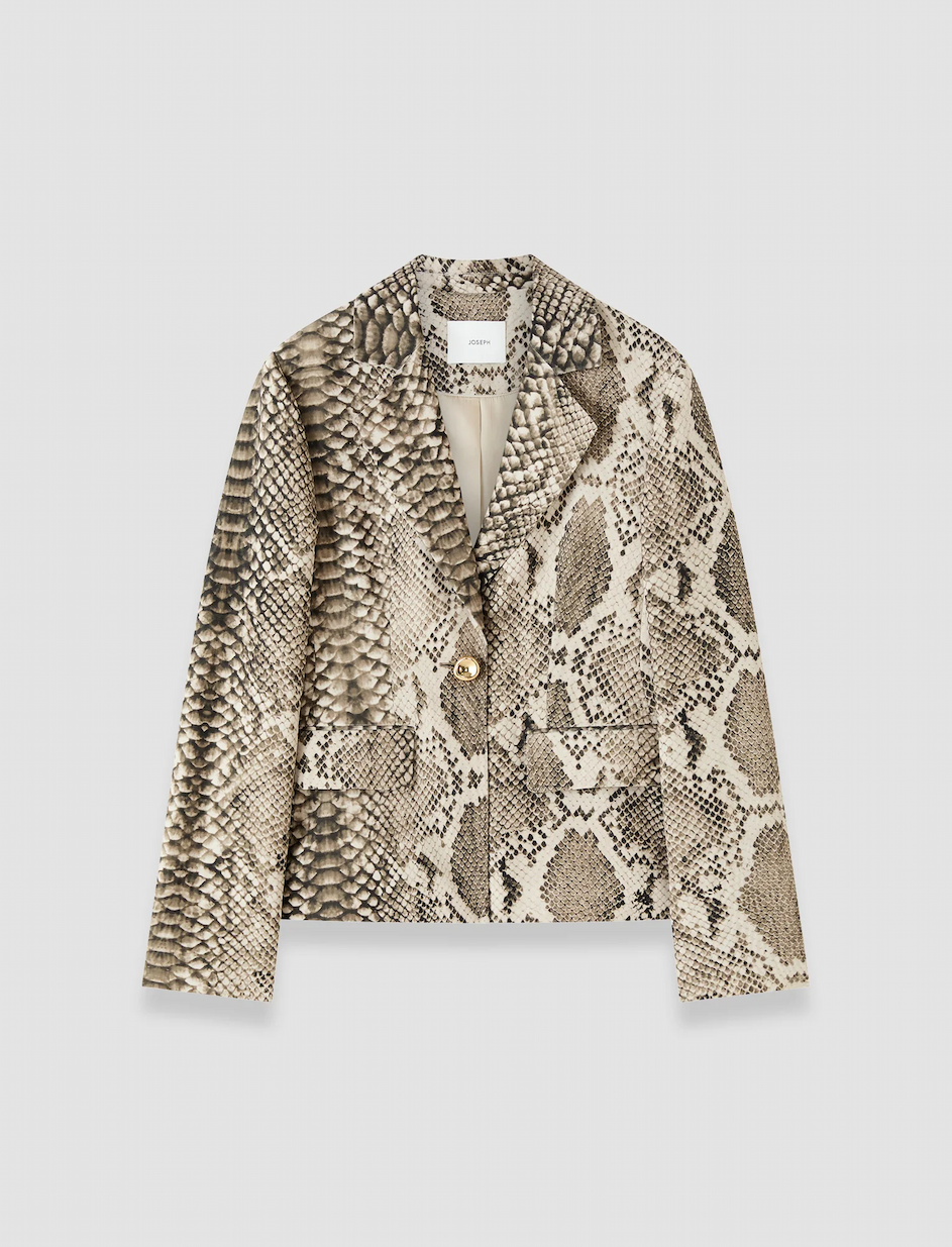 Birch Naia Twill Snake Blazer