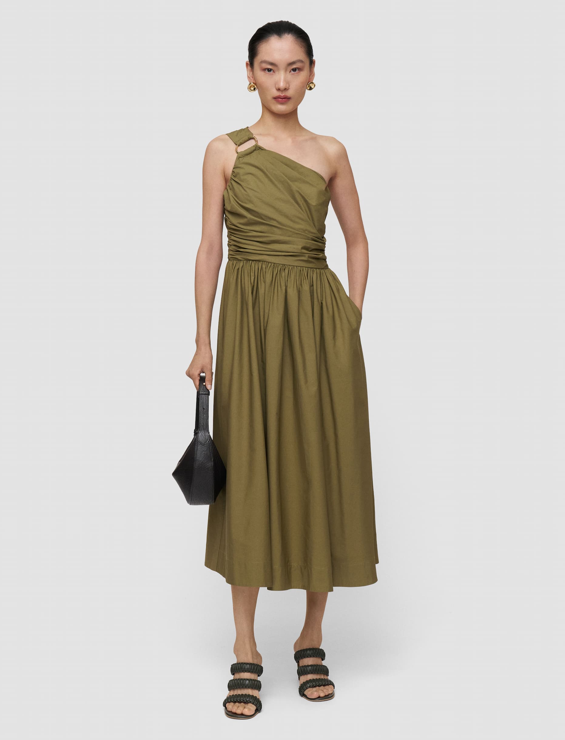 Ros Cotton Poplin Dress