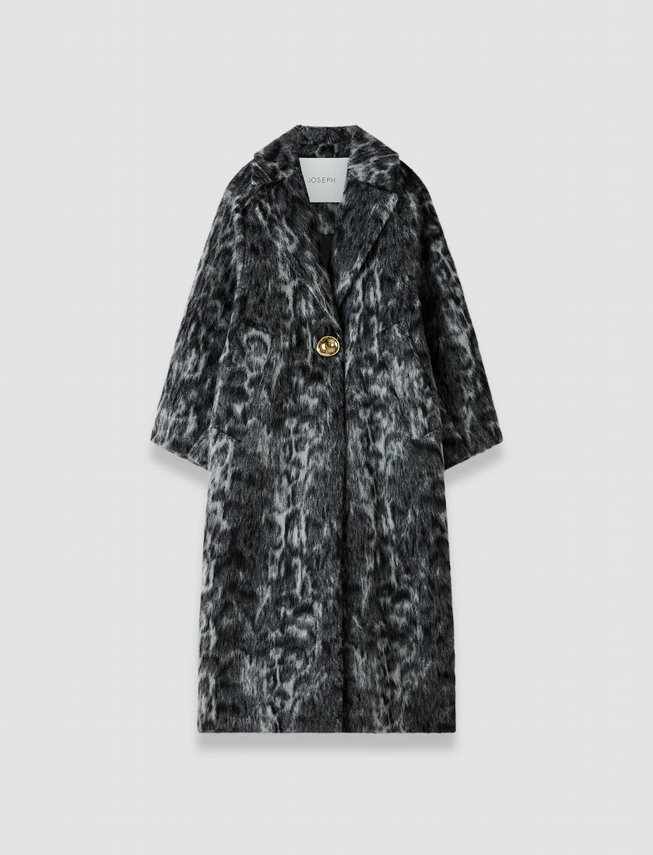 Dale Brushed Wool Coat