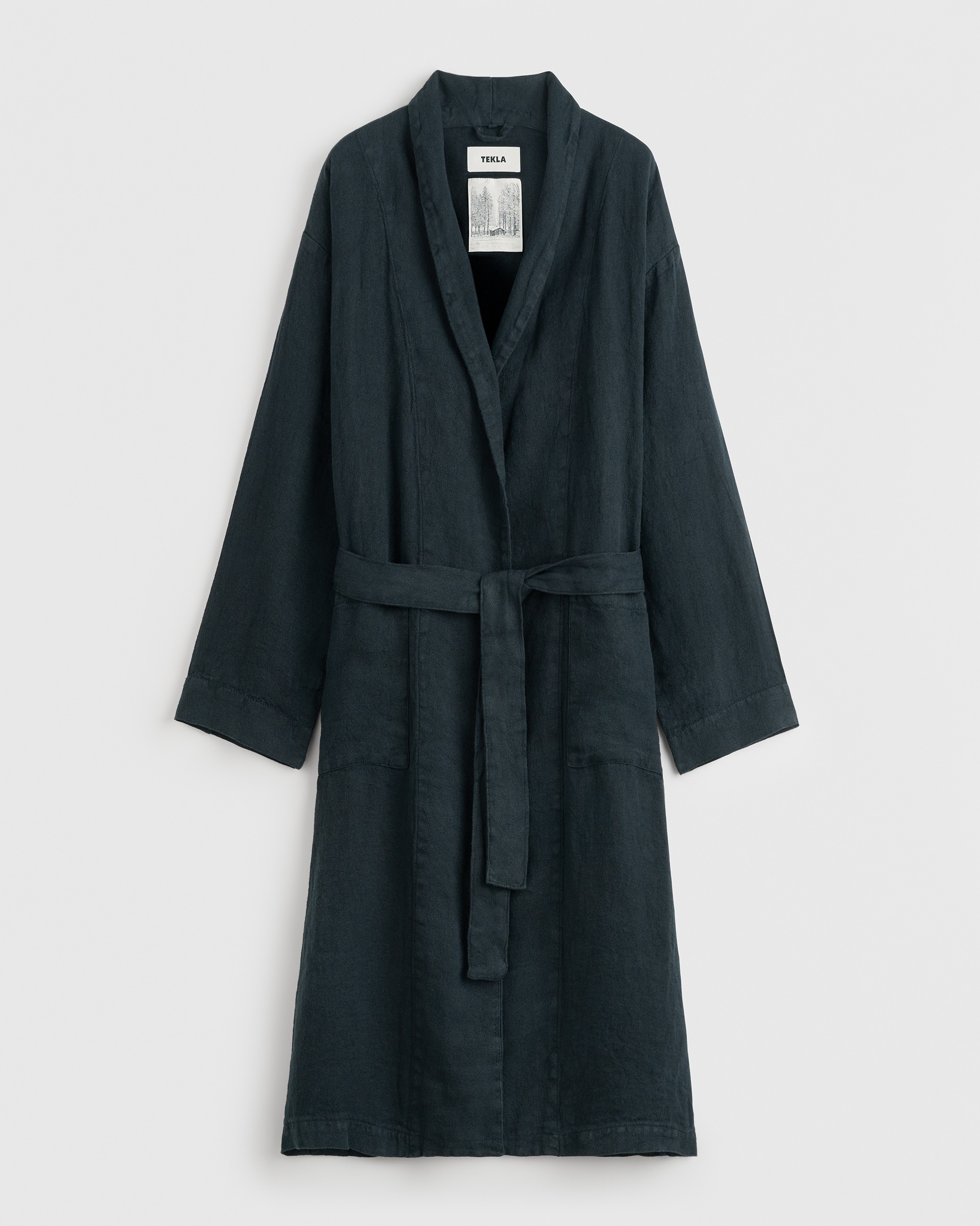Tjern Terry linen robe
