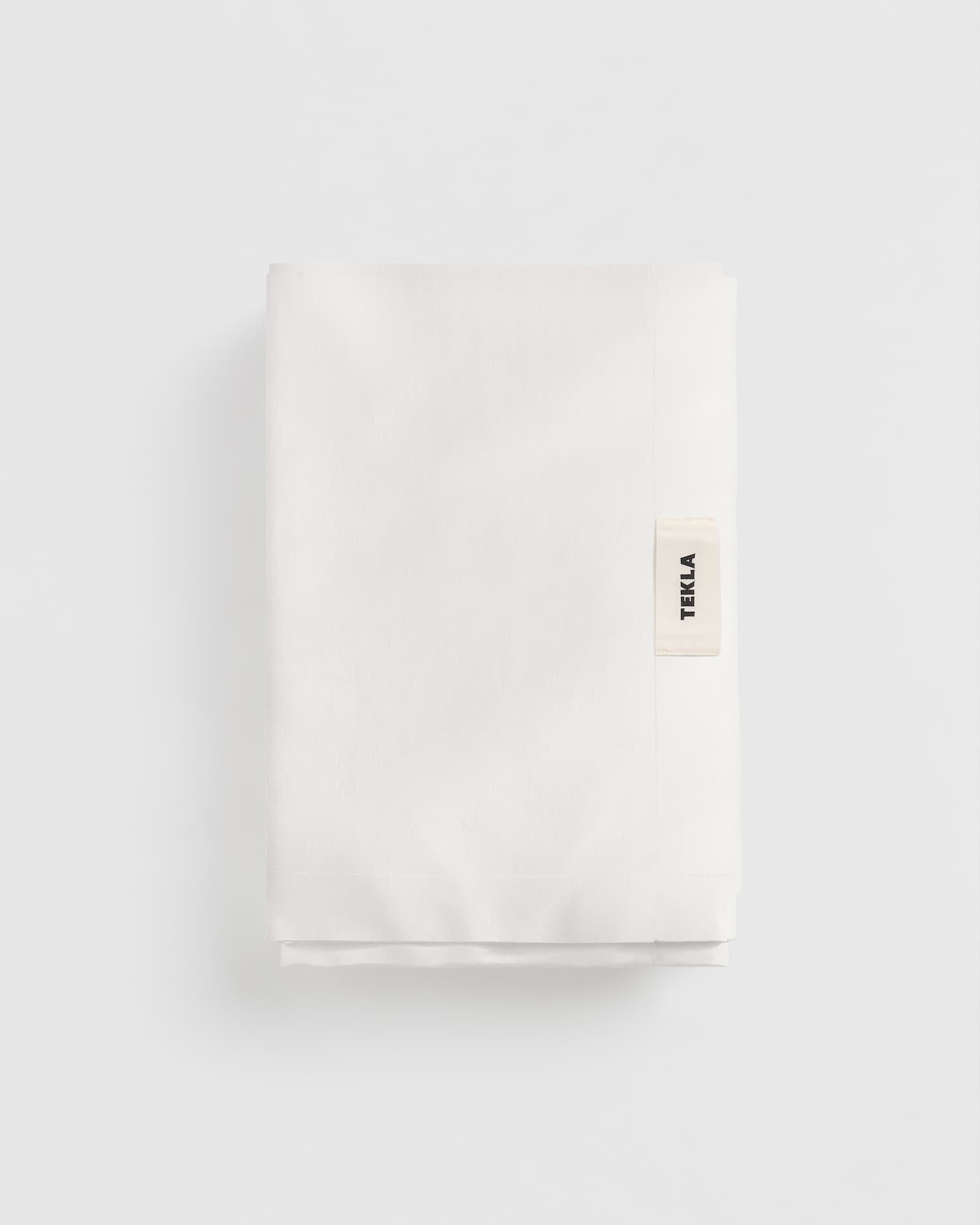 Cloud White Sateen flat sheet