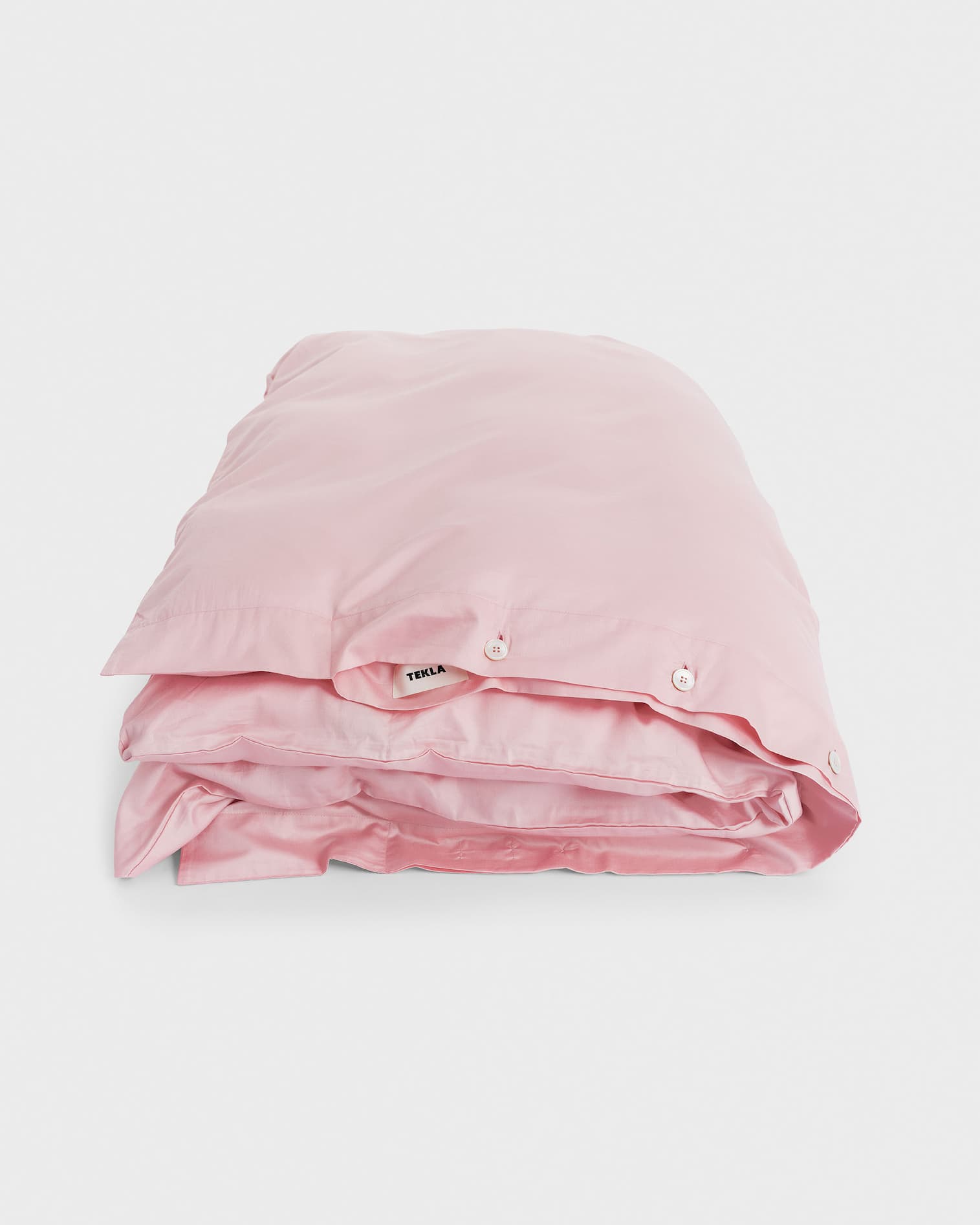 Blushing Pink Sateen duvet cover