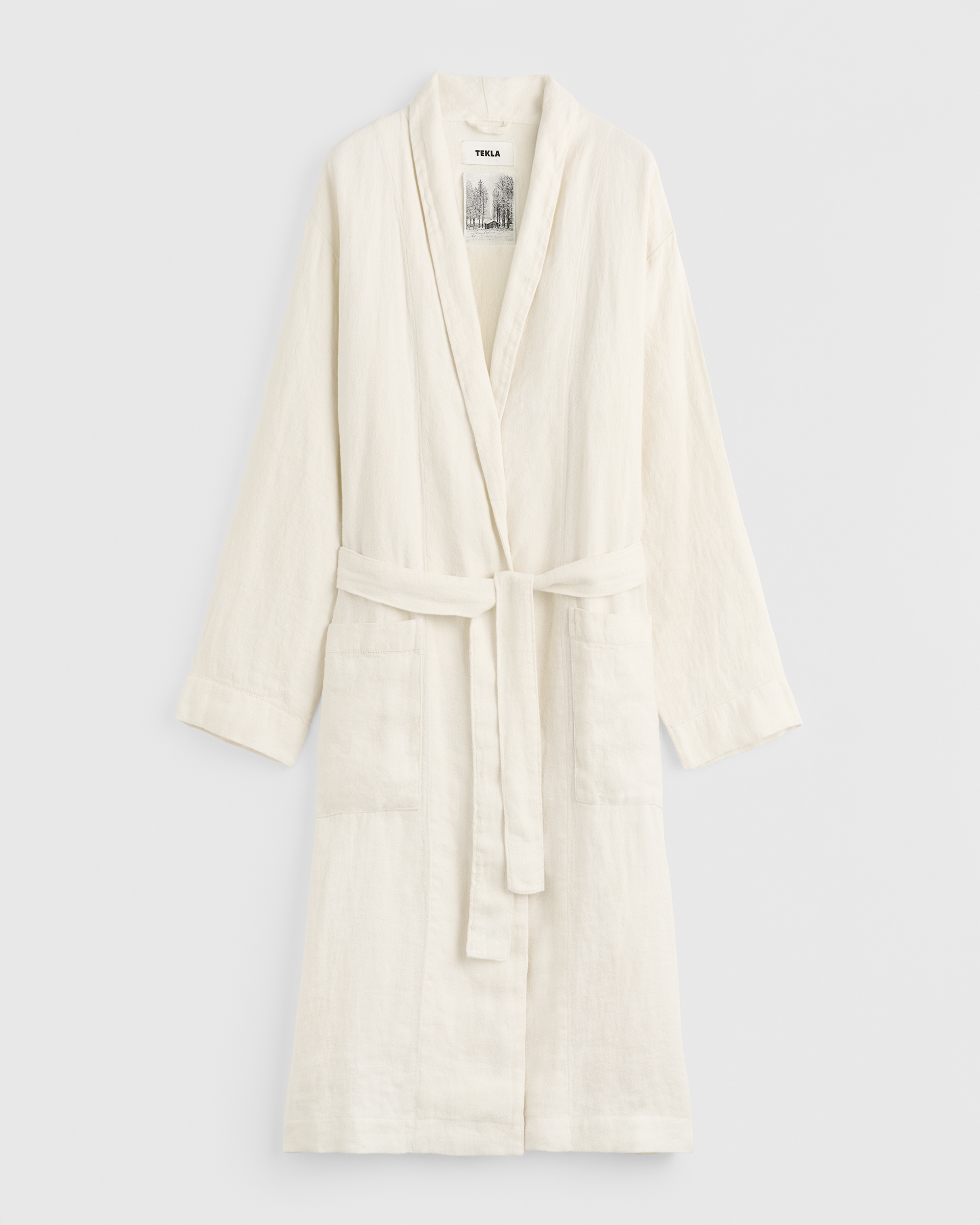 Lumi Terry linen robe