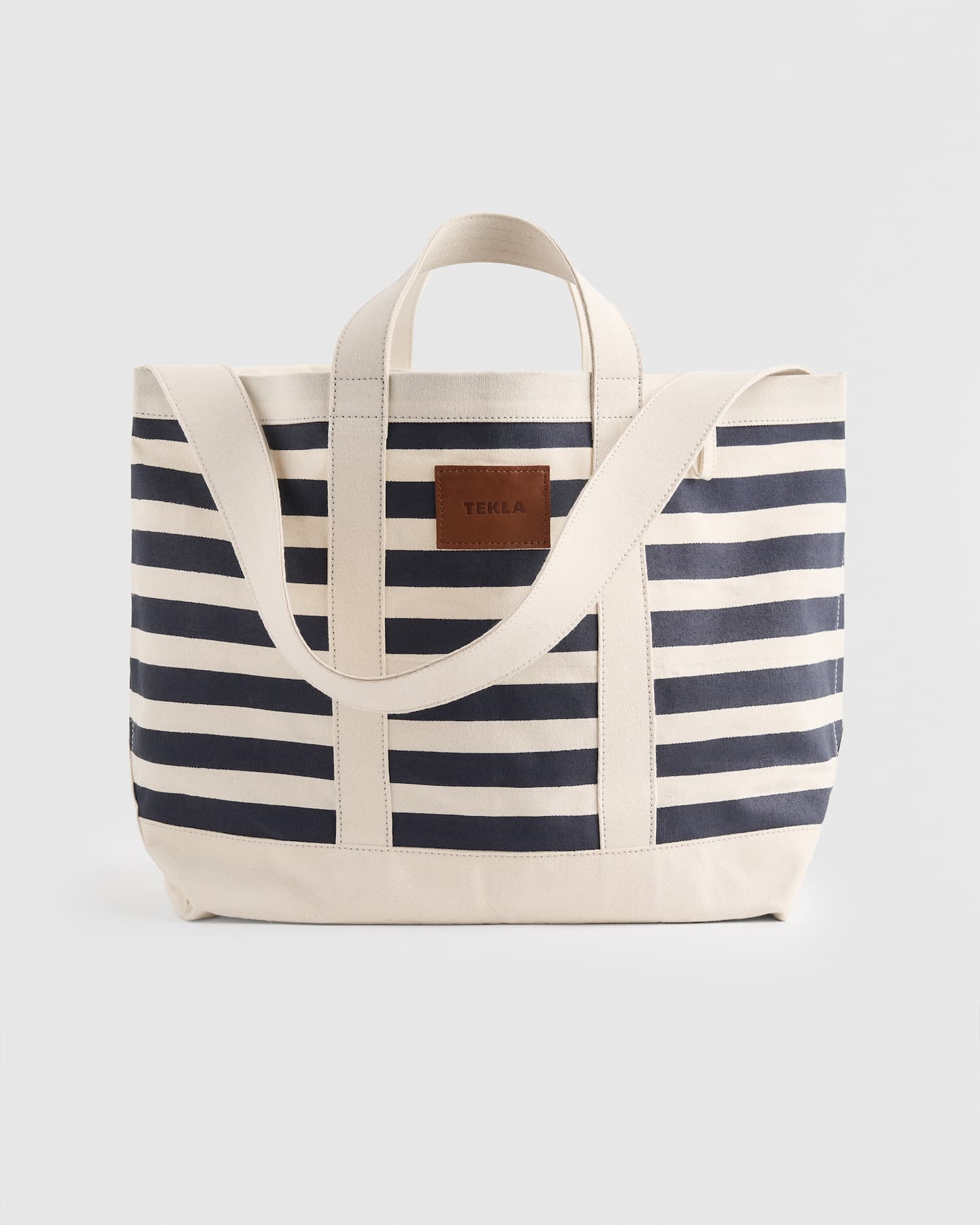 Sailor Stripes Canvas beach bag