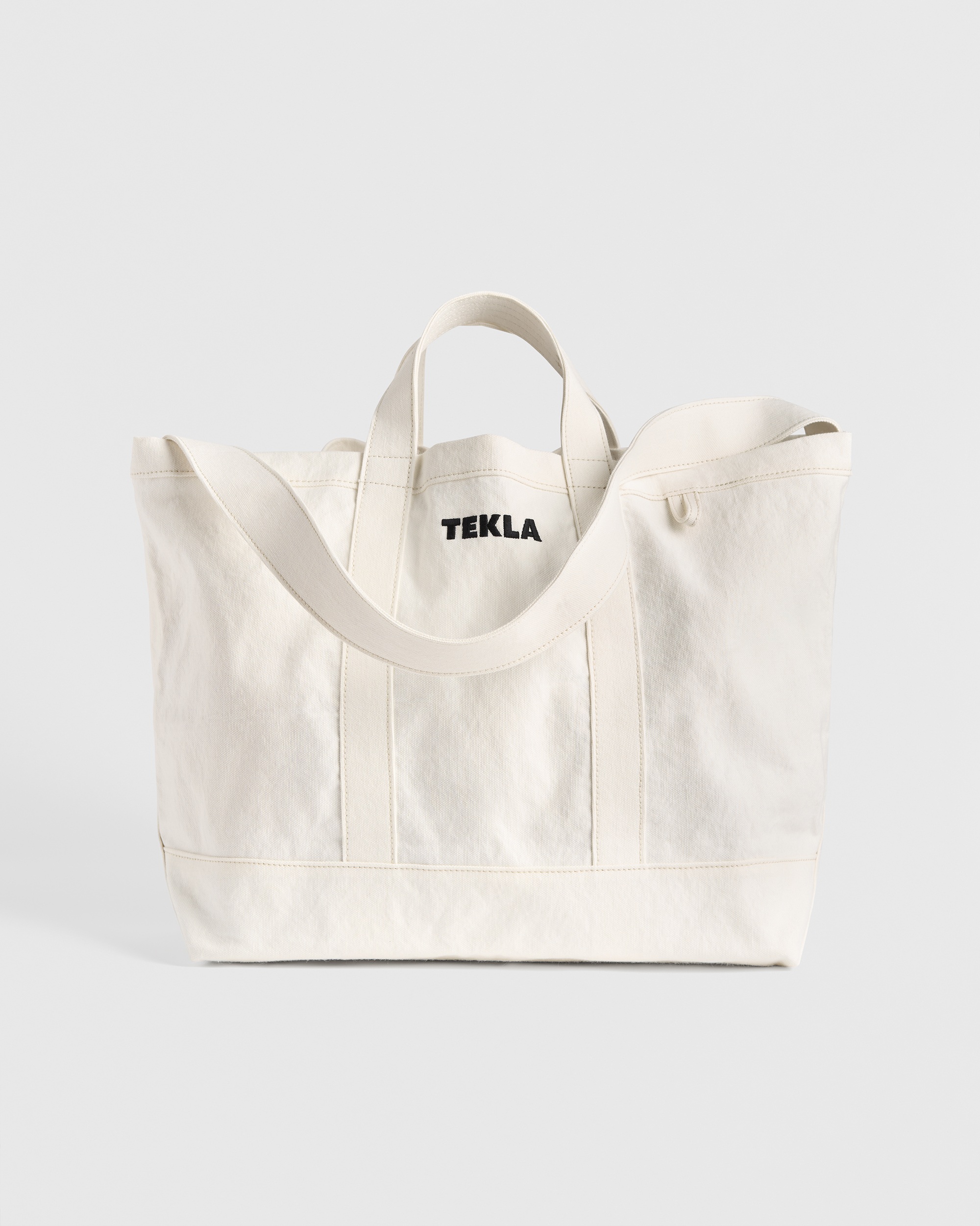 Ivory Canvas beach bag