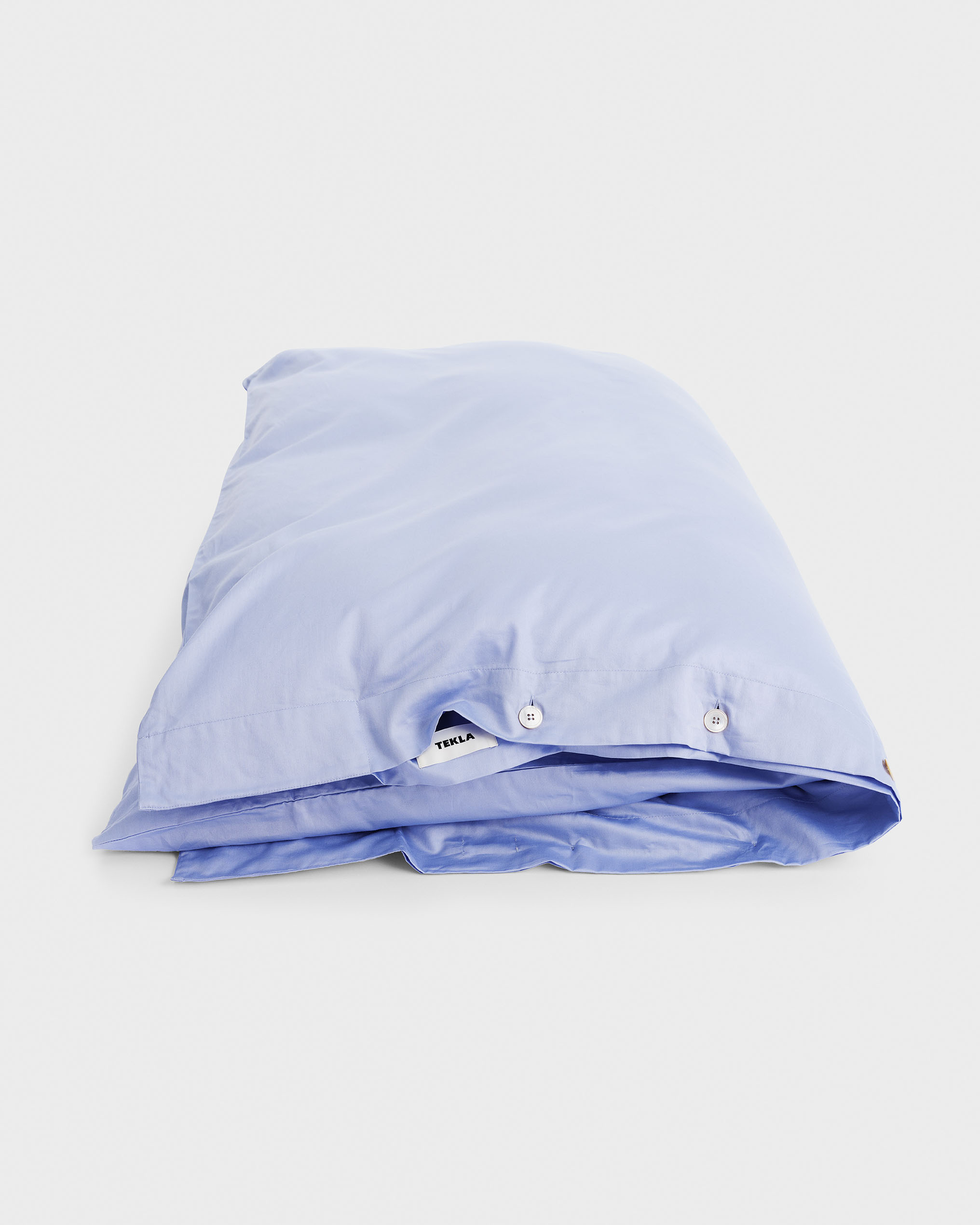 Evening Blue Sateen duvet cover