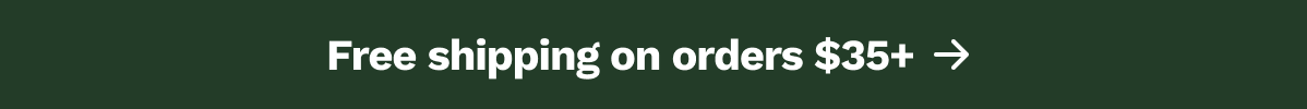 Free Shipping On Orders $35+