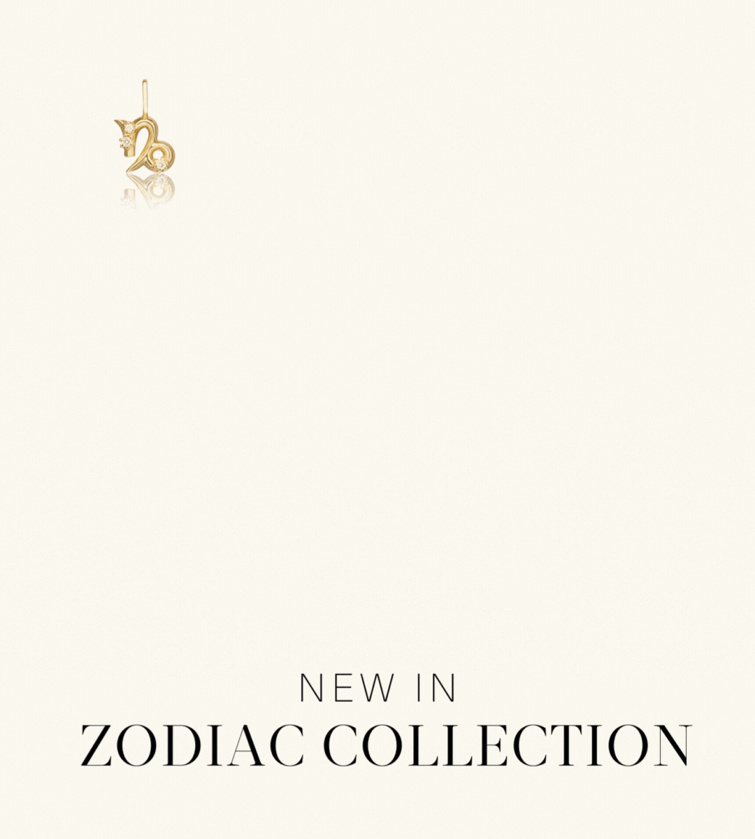 NEW 9ct Gold & Diamond Zodiac Collection Lily & Roo