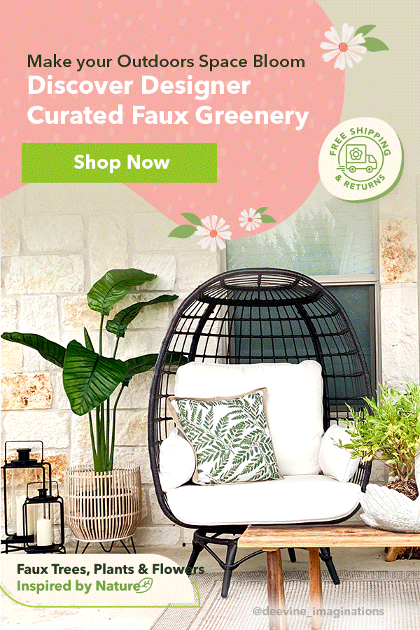 Discover Designer Curated Faux Greenery