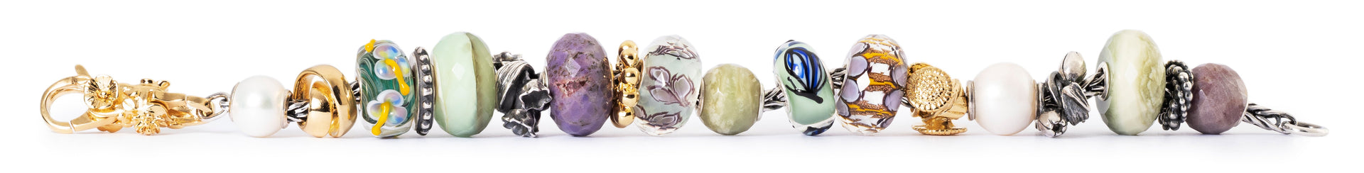 Trollbeads full beads on bracelet