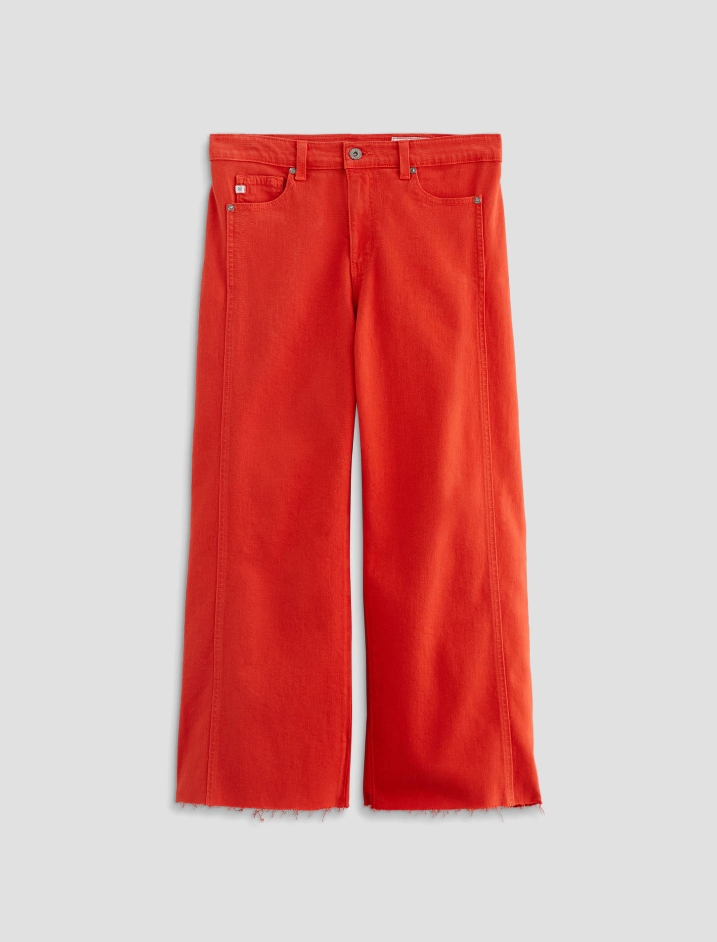Saige Wide Leg Crop With Panel
