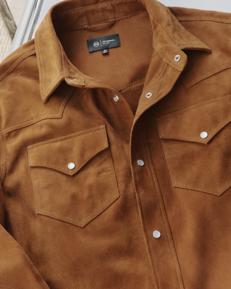Elias Suede Shirt Jacket