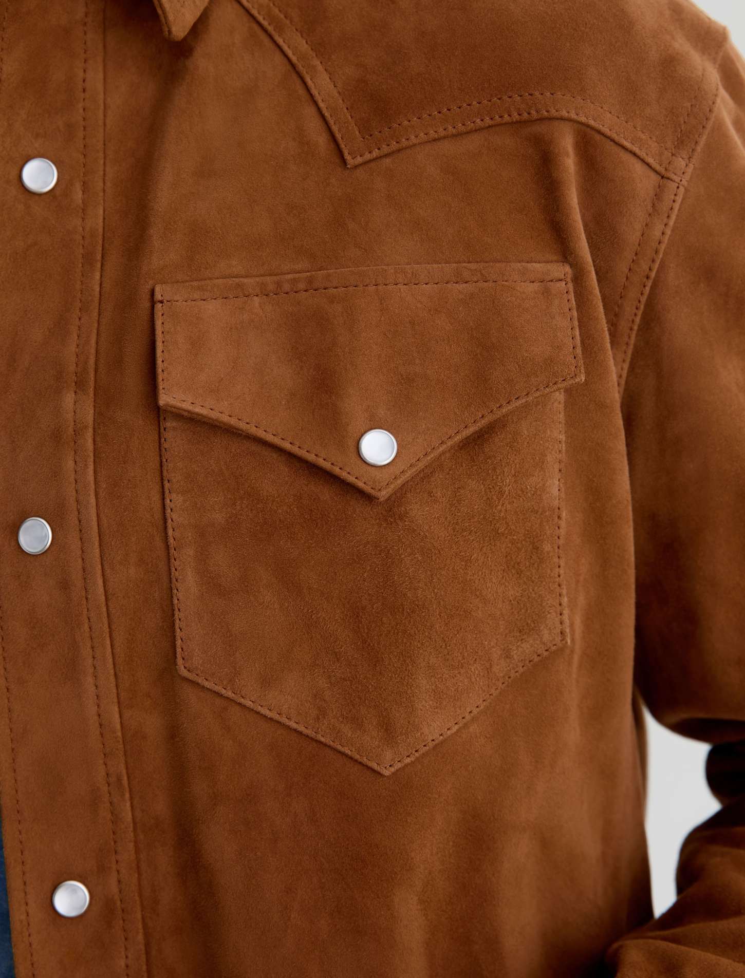 Elias Suede Shirt Jacket
