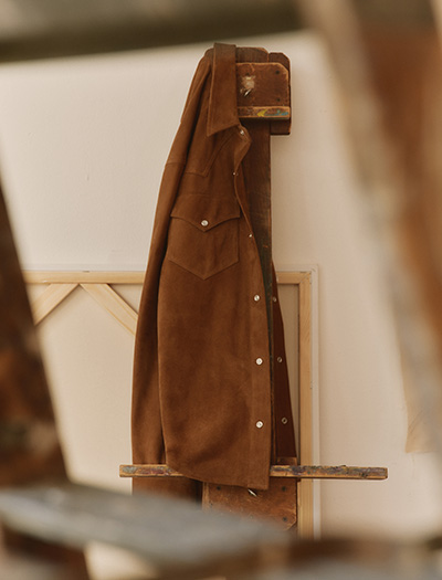 Elias Suede Shirt Jacket