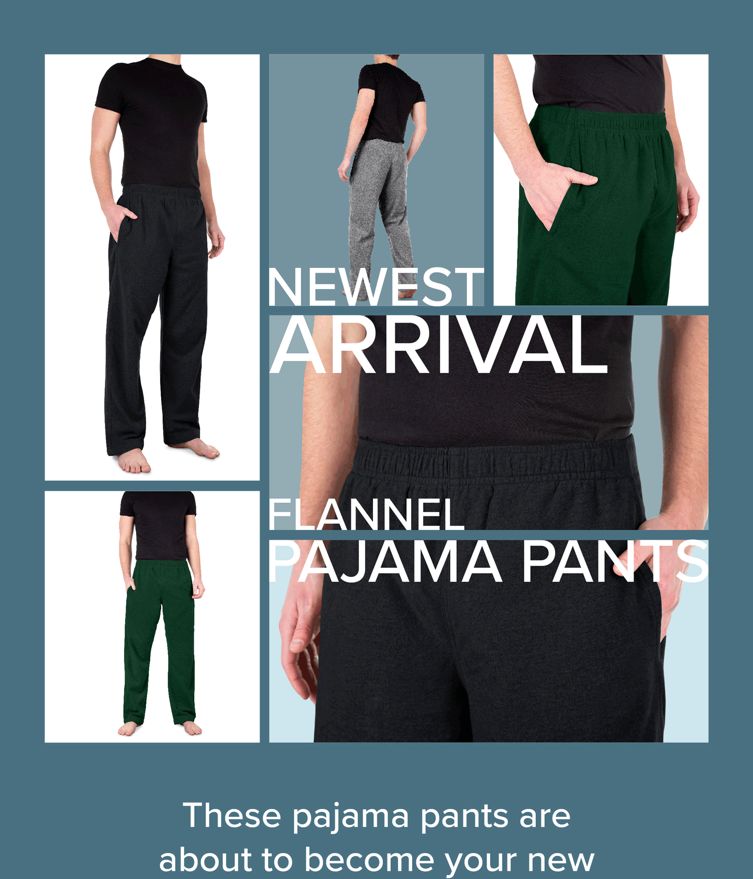 Introducing Our New Men's Flannel Pajama Pants Bare Home