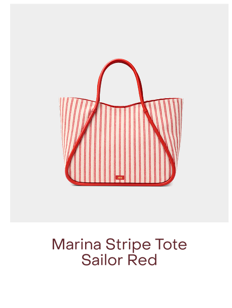 Marina Tote Sailor Red