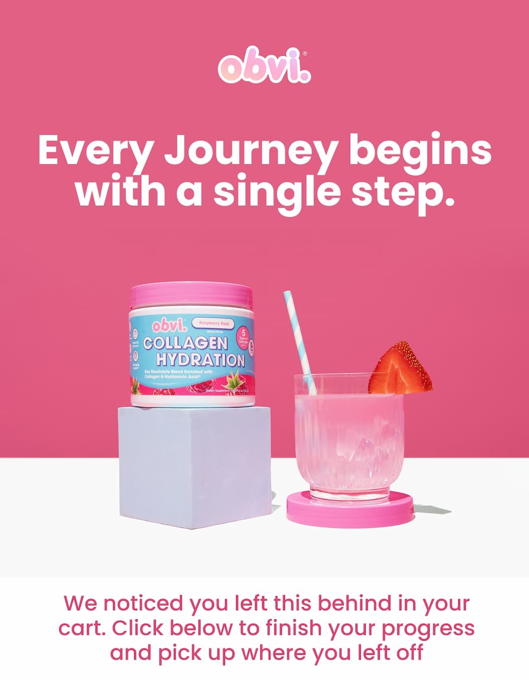 Your discount is here! Every Journey begins with a single step.