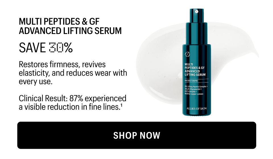 GROWTH FACTOR SERUM - SHOP FOR 30% OFF