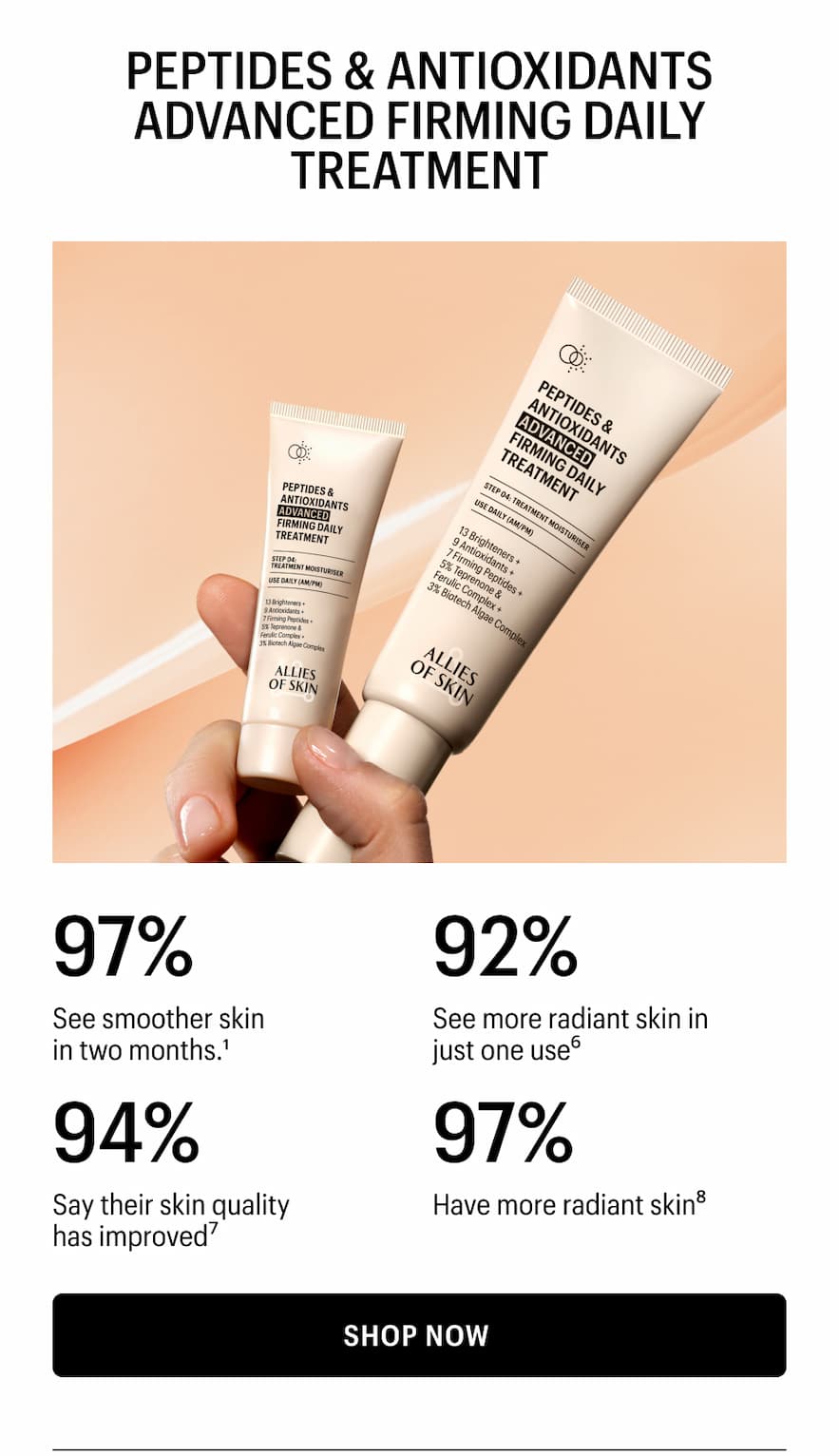 97% HAVE MORE RADIANT SKIN - Shop Now