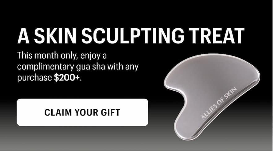 an image of two bottles of skin care products with a black background