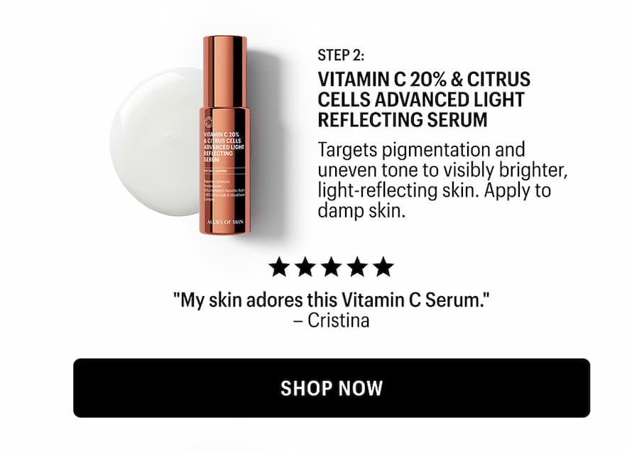 VITAMIN C 20% & CITRUS CELLS ADVANCED LIGHT REFLECTING SERUM - Shop Now